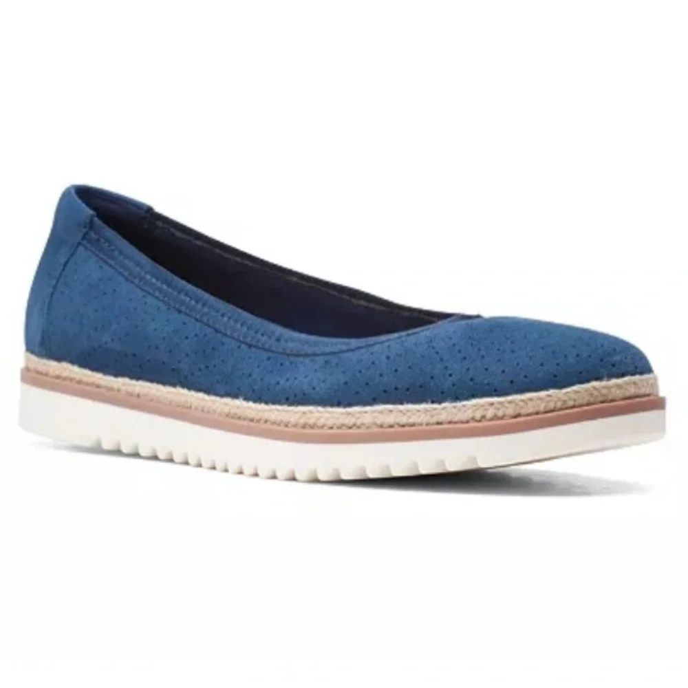Clarks Collection Serena Kellyn Shoes Navy Size 9